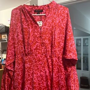 Red Hot International Concepts dress with tags X small